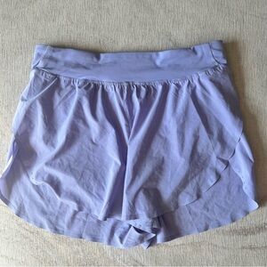 Lululemon Fast and Free Reflective High-Rise Classic-Fit Short 3" Lilac Smoke